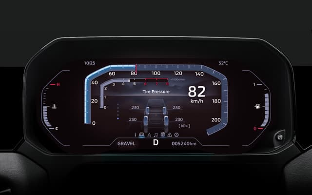 Cảm biến áp suất lốp (TPMS)\nHỗ trợ việc theo dõi áp suất lốp giúp đảm bảo an toàn vận hành.​