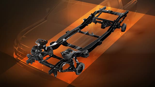 Khung gầm nâng cấp mới: \nNâng cao khả năng ổn định và điều khiển xe, tăng cường khả năng bảo vệ và cách âm​.​