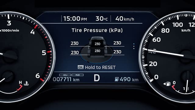 Cảm biến áp suất lốp (TPMS): \nHỗ trợ việc theo dõi áp suất lốp giúp đảm bảo an toàn khi vận hành.​​​​​​Cảm biến áp suất lốp (TPMS): Hỗ trợ việc theo dõi áp suất lốp giúp đảm bảo an toàn khi vận hành.​​​​​​