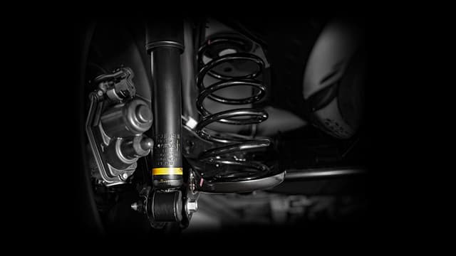 Hệ thống treo nâng cấp​​\nViệc tăng kích thước phuộc, van phuộc và hệ thống lò xo giúp tối ưu khả năng điều khiển của xe.​​